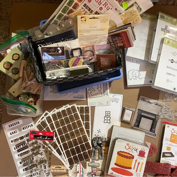 Stamping, Scrapbooking and Arts and Crafts Bundle Lot - Picture 6 of 7